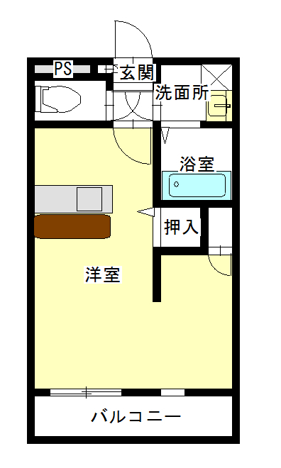 洋室８．１９帖